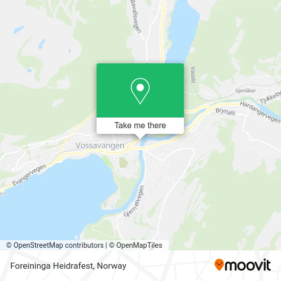 Foreininga Heidrafest map