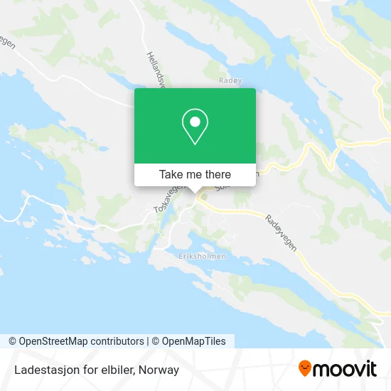 Ladestasjon for elbiler map