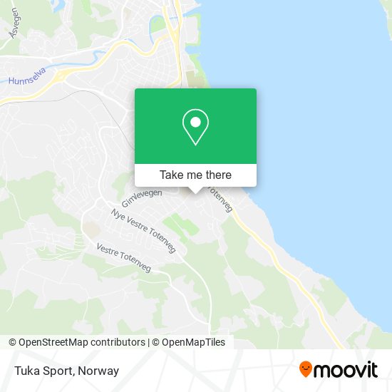 Tuka Sport map