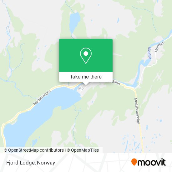 Fjord Lodge map