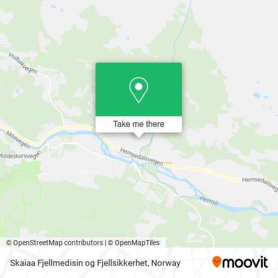 Skaiaa Fjellmedisin og Fjellsikkerhet map