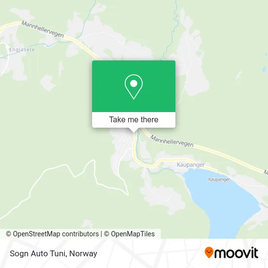 Sogn Auto Tuni map
