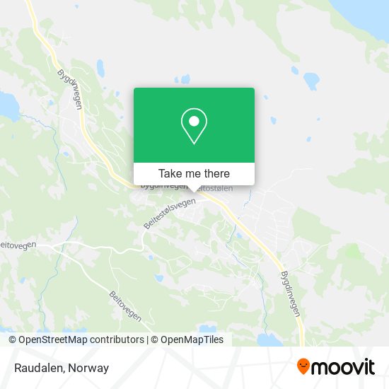 Raudalen map