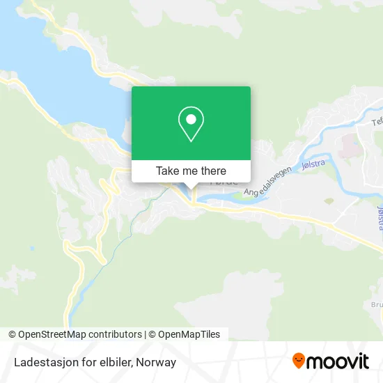 Ladestasjon for elbiler map