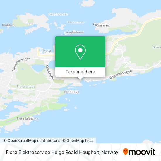 Florø Elektroservice Helge Roald Haugholt map