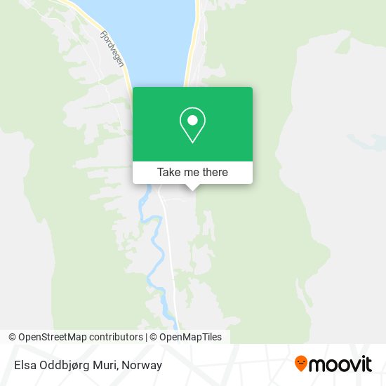 Elsa Oddbjørg Muri map