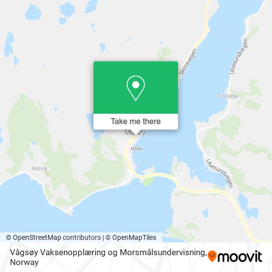 Vågsøy Vaksenopplæring og Morsmålsundervisning map