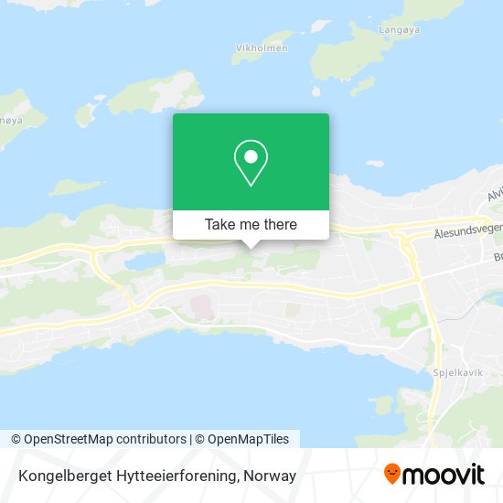 Kongelberget Hytteeierforening map
