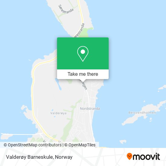 Valderøy Barneskule map