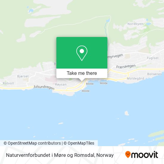 Naturvernforbundet i Møre og Romsdal map