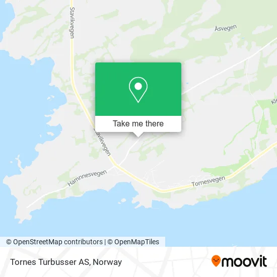 Tornes Turbusser AS map