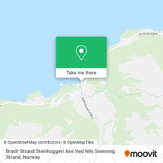 Brødr Strand Steinhuggeri Ans Ved Nils Svenning Strand map