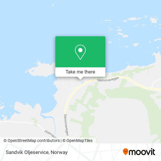 Sandvik Oljeservice map