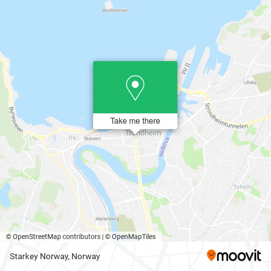 Starkey Norway map