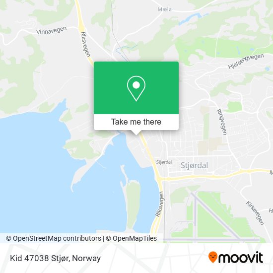 Kid 47038 Stjør map