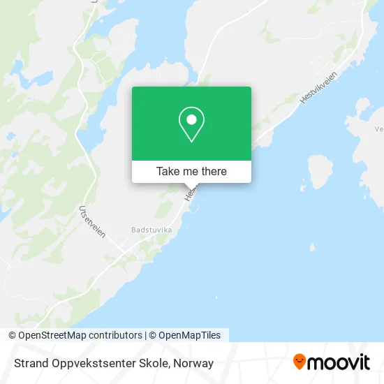 Strand Oppvekstsenter Skole map