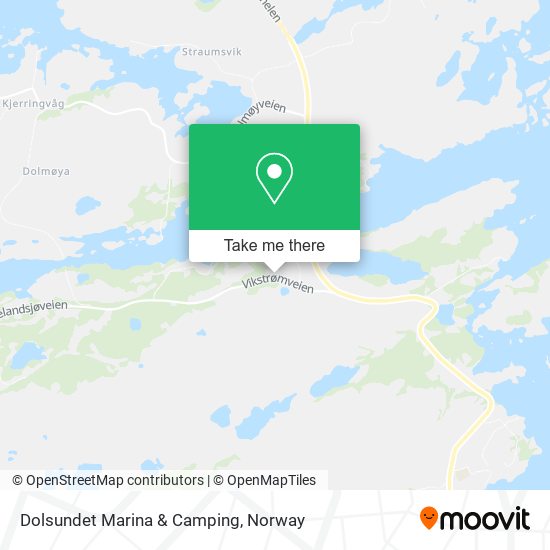 Dolsundet Marina & Camping map