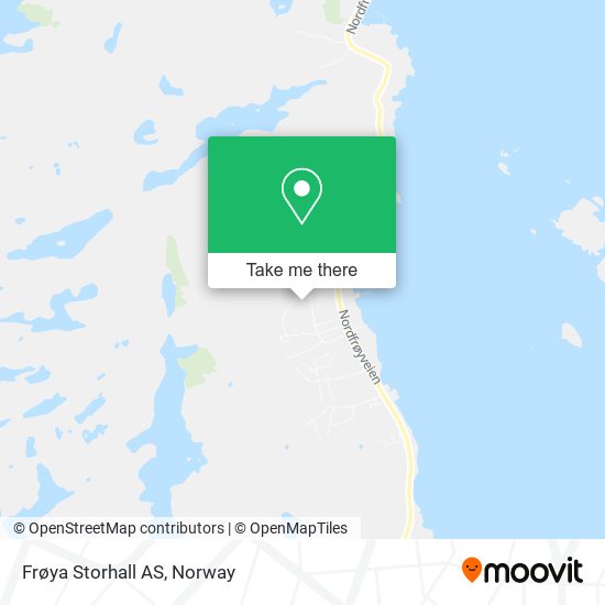 Frøya Storhall AS map