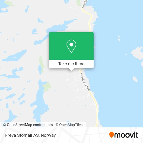 Frøya Storhall AS map