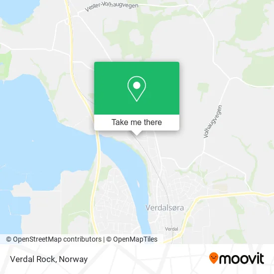 Verdal Rock map