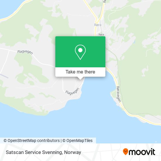 Satscan Service Svenning map