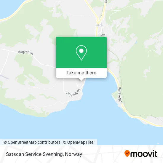 Satscan Service Svenning map