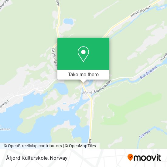 Åfjord Kulturskole map