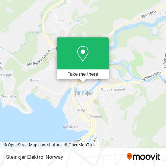 Steinkjer Elektro map