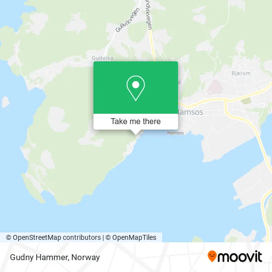 Gudny Hammer map