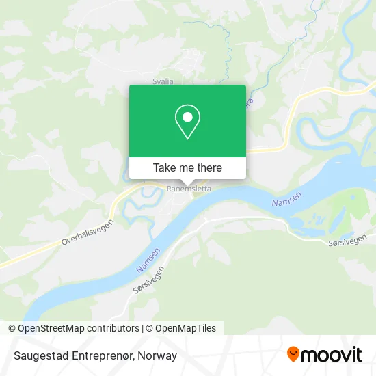 Saugestad Entreprenør map