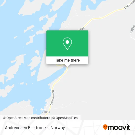 Andreassen Elektronikk map