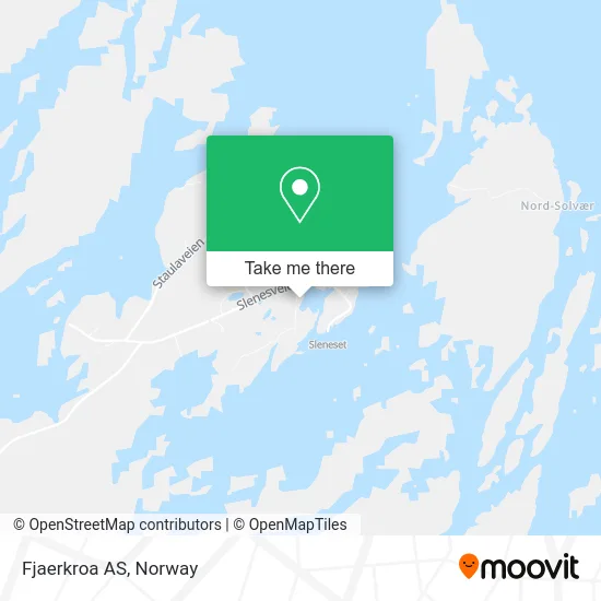 Fjaerkroa AS map