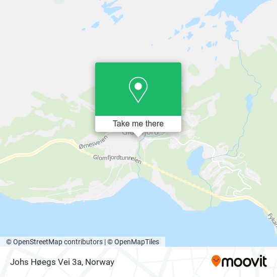 Johs Høegs Vei 3a map