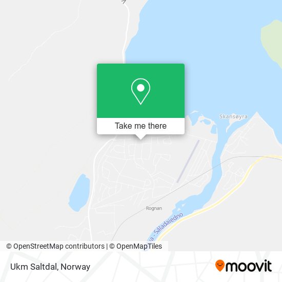 Ukm Saltdal map