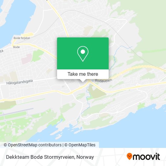 Dekkteam Bodø Stormyrveien map