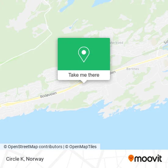 Circle K map