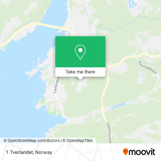 1 Tverlandet map