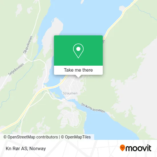 Kn Rør AS map