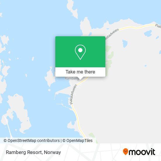 Ramberg Resort map