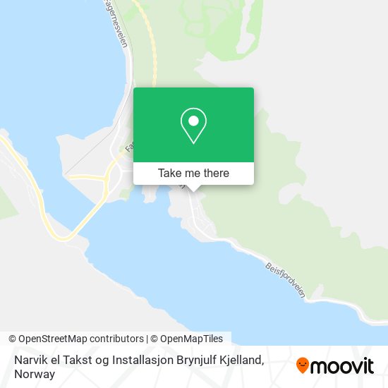 Narvik el Takst og Installasjon Brynjulf Kjelland map