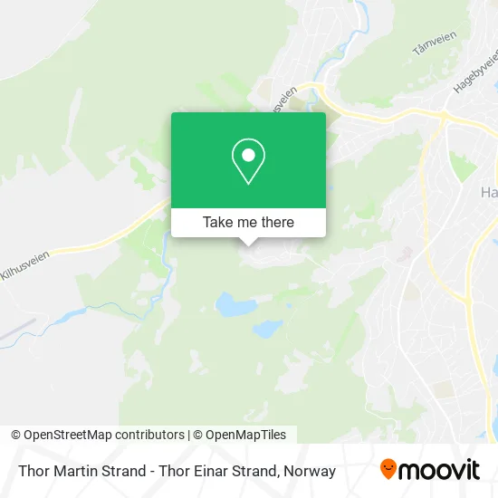 Thor Martin Strand - Thor Einar Strand map