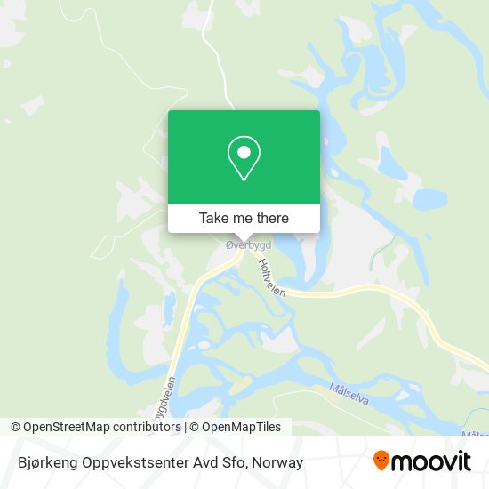 Bjørkeng Oppvekstsenter Avd Sfo map