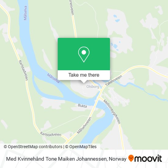Med Kvinnehånd Tone Maiken Johannessen map