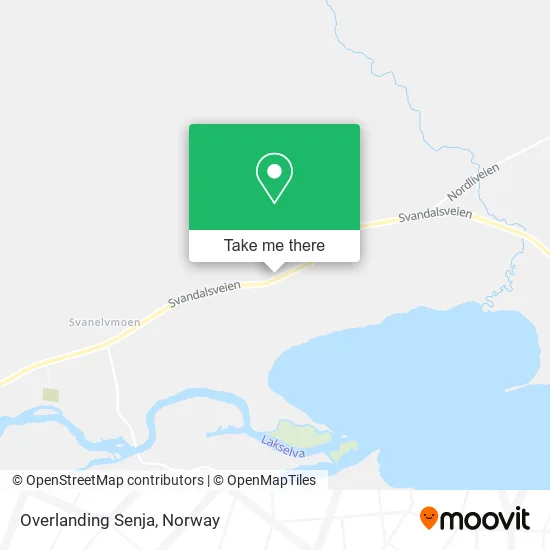 Overlanding Senja map