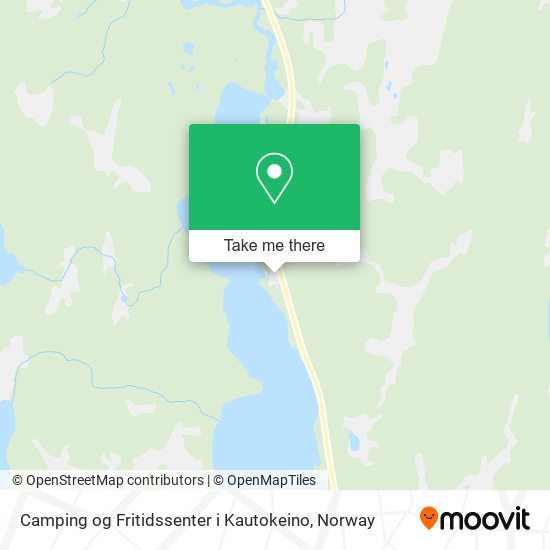 Camping og Fritidssenter i Kautokeino map