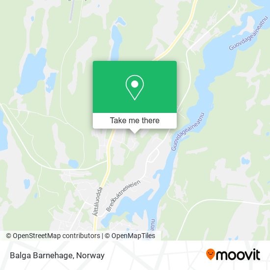 Balga Barnehage map