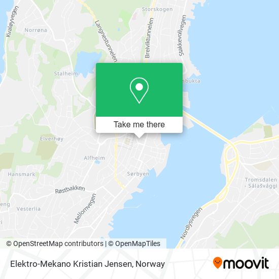 Elektro-Mekano Kristian Jensen map