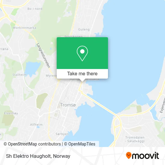 Sh Elektro Haugholt map