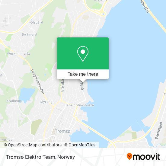 Tromsø Elektro Team map