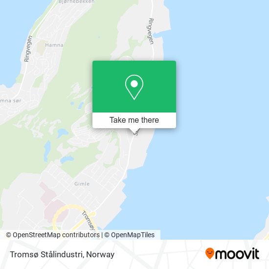 Tromsø Stålindustri map